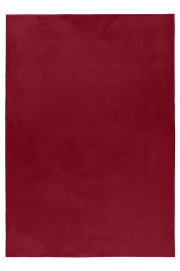 Hochflor Teppich POUFFY Rot 160 cm x 230 cm