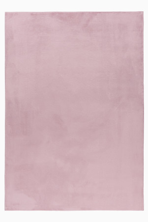 Hochflor Teppich POUFFY Rosa 80 x 150 cm