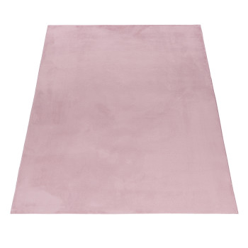 Hochflor Teppich POUFFY Rosa 240 x 340 cm