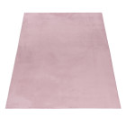 Hochflor Teppich POUFFY Rosa 240 x 340 cm