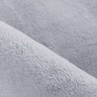 Hochflor Teppich POUFFY Silber 80 x 250 cm