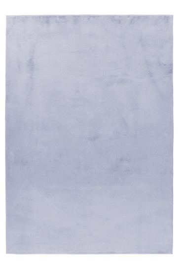 Hochflor Teppich POUFFY Silber 240 x 340 cm