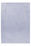 Hochflor Teppich POUFFY Silber 240 x 340 cm