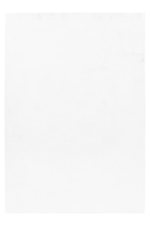 Hochflor Teppich POUFFY Weiß 80 x 150 cm