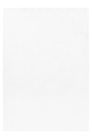 Hochflor Teppich POUFFY Weiß 160 cm x 230 cm