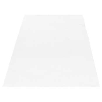 Hochflor Teppich POUFFY Weiß 160 cm x 230 cm