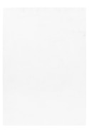 Hochflor Teppich POUFFY Weiß 160 cm x 230 cm