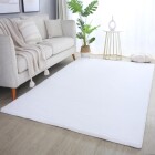 Hochflor Teppich POUFFY Weiß 240 x 340 cm