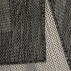 Outdoor Teppich RELAX Schwarz 80 x 250 cm