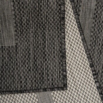Outdoor Teppich RELAX Schwarz 120 cm x 170 cm