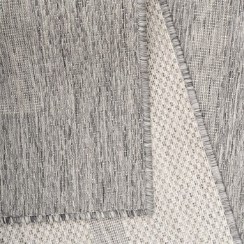 Outdoor Teppich RELAX Grau 240 x 340 cm
