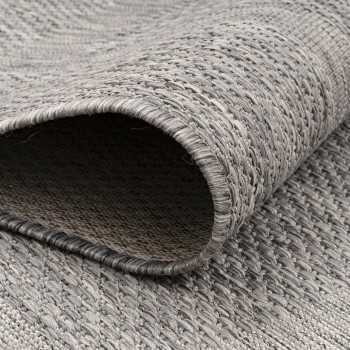 Outdoor Teppich RELAX Grau 280 x 370 cm