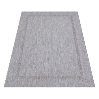 Outdoor Teppich RELAX Silber 200 cm x 290 cm