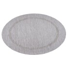 Outdoor Teppich RELAX Silber 120 cm Rund