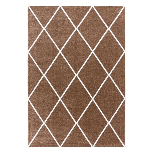 Kurzflor Teppich RIO Kupfer 80 x 150 cm