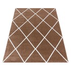 Kurzflor Teppich RIO Kupfer 80 x 150 cm