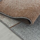 Kurzflor Teppich RIO Kupfer 120 cm x 170 cm