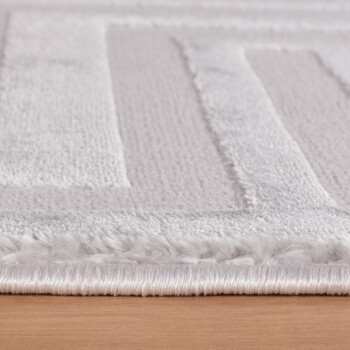 Indoor Teppich SAHARA Silber 120 cm x 170 cm