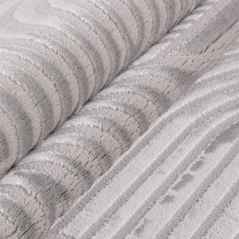 Indoor Teppich SAHARA Silber 280 x 370 cm