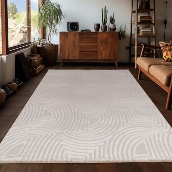 Indoor Teppich SAHARA Beige 160 cm x 230 cm