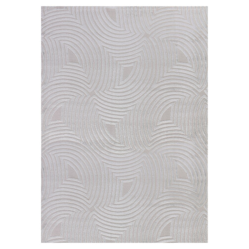 Indoor Teppich SAHARA Silber 80 x 150 cm