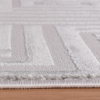 Indoor Teppich SAHARA Silber 120 cm x 170 cm
