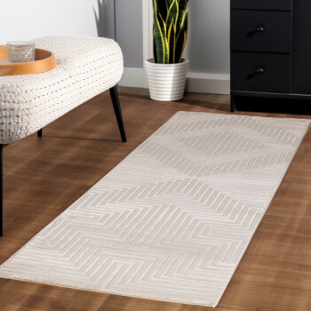 Indoor Teppich SAHARA Beige 80 x 250 cm