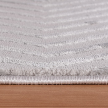 Indoor Teppich SAHARA Silber 120 cm x 170 cm
