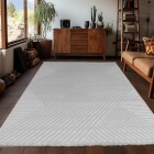 Indoor Teppich SAHARA Silber 140 x 200 cm