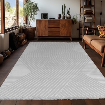 Indoor Teppich SAHARA Silber 200 cm x 290 cm