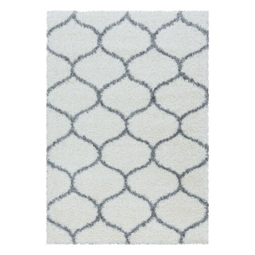 Hochflor Teppich SALSA Creme 240 x 340 cm