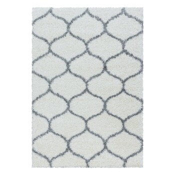 Hochflor Teppich SALSA Creme 240 x 340 cm