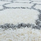 Hochflor Teppich SALSA Creme 240 x 340 cm