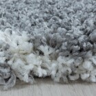 Hochflor Teppich SALSA Grau 280 x 370 cm
