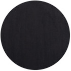 Kurzflor Teppich SKY Schwarz 160 cm Rund