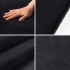 Kurzflor Teppich SKY Schwarz 200 cm Rund
