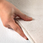 Kurzflor Teppich SKY Creme 60 x 110 cm
