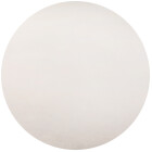 Kurzflor Teppich SKY Creme 160 cm Rund