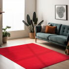 Kurzflor Teppich SKY Rot 60 x 110 cm