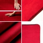 Kurzflor Teppich SKY Rot 60 x 110 cm