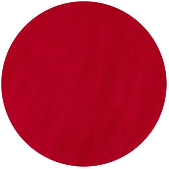 Kurzflor Teppich SKY Rot 120 cm Rund