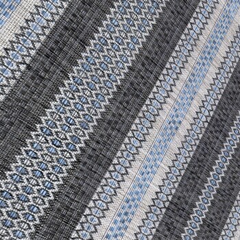 Outdoor Teppich SUNNY Schwarz 120 cm x 170 cm