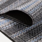 Outdoor Teppich SUNNY Schwarz 120 cm x 170 cm