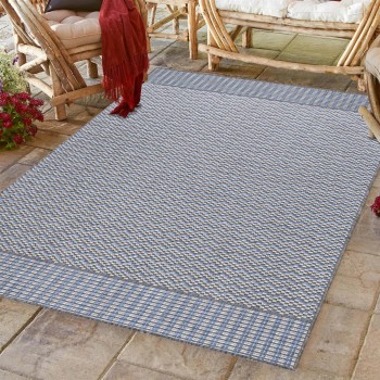 Outdoor Teppich SUNNY Grau 120 cm x 170 cm