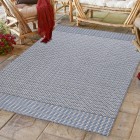 Outdoor Teppich SUNNY Grau 120 cm x 170 cm