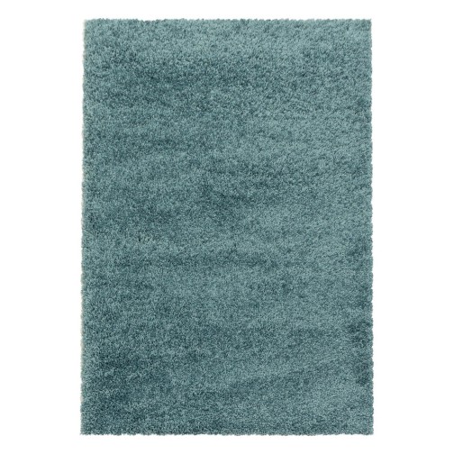 Hochflor Teppich SYDNEY Türkis 160 cm x 230 cm
