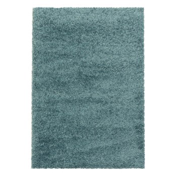 Hochflor Teppich SYDNEY Türkis 160 cm x 230 cm