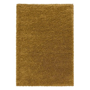 Hochflor Teppich SYDNEY Gold 80 x 150 cm
