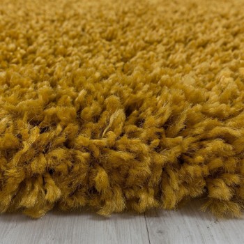 Hochflor Teppich SYDNEY Gold 80 x 250 cm