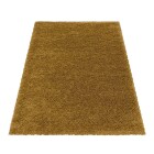 Hochflor Teppich SYDNEY Gold 140 x 200 cm